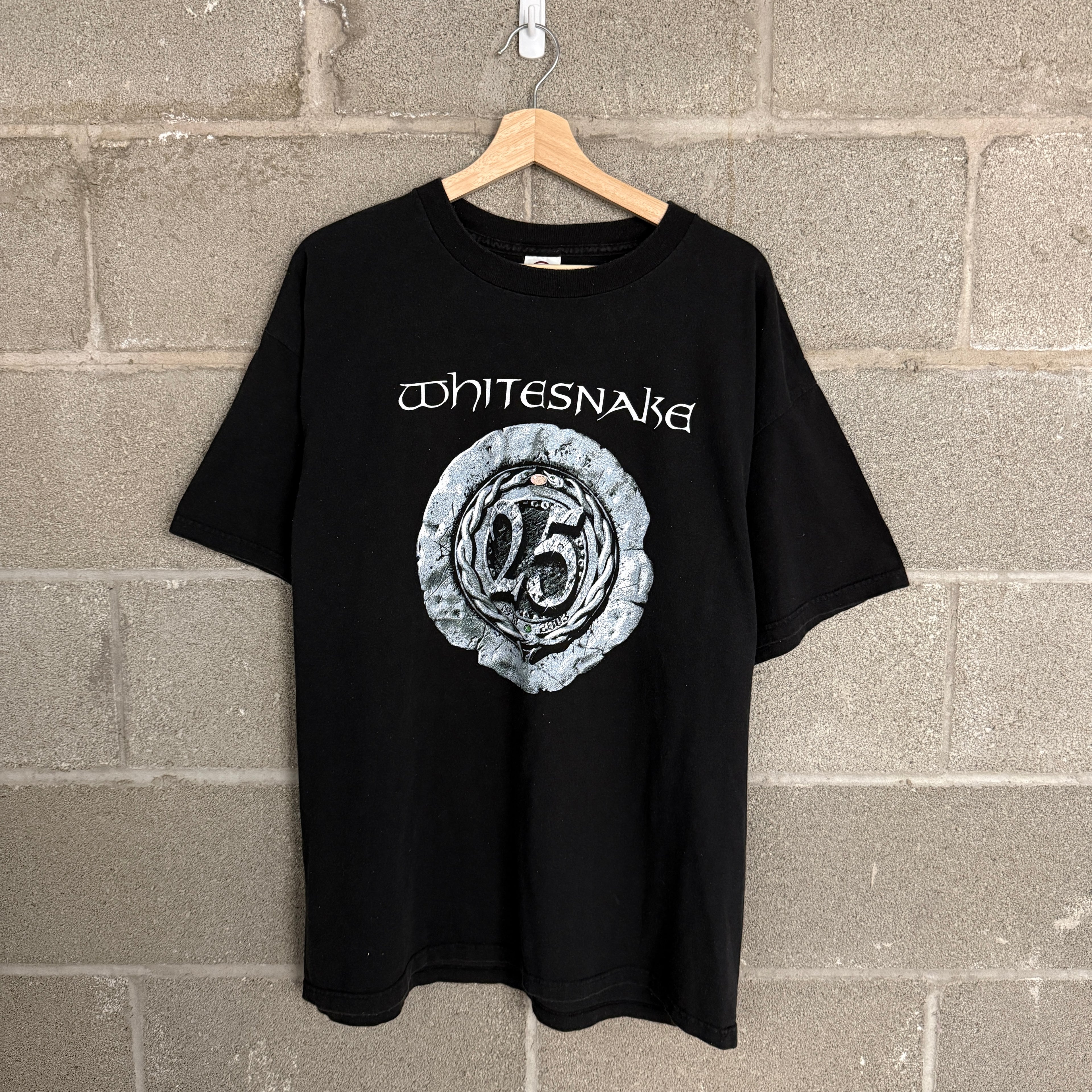 (XL) White Snake Silver Anniversary