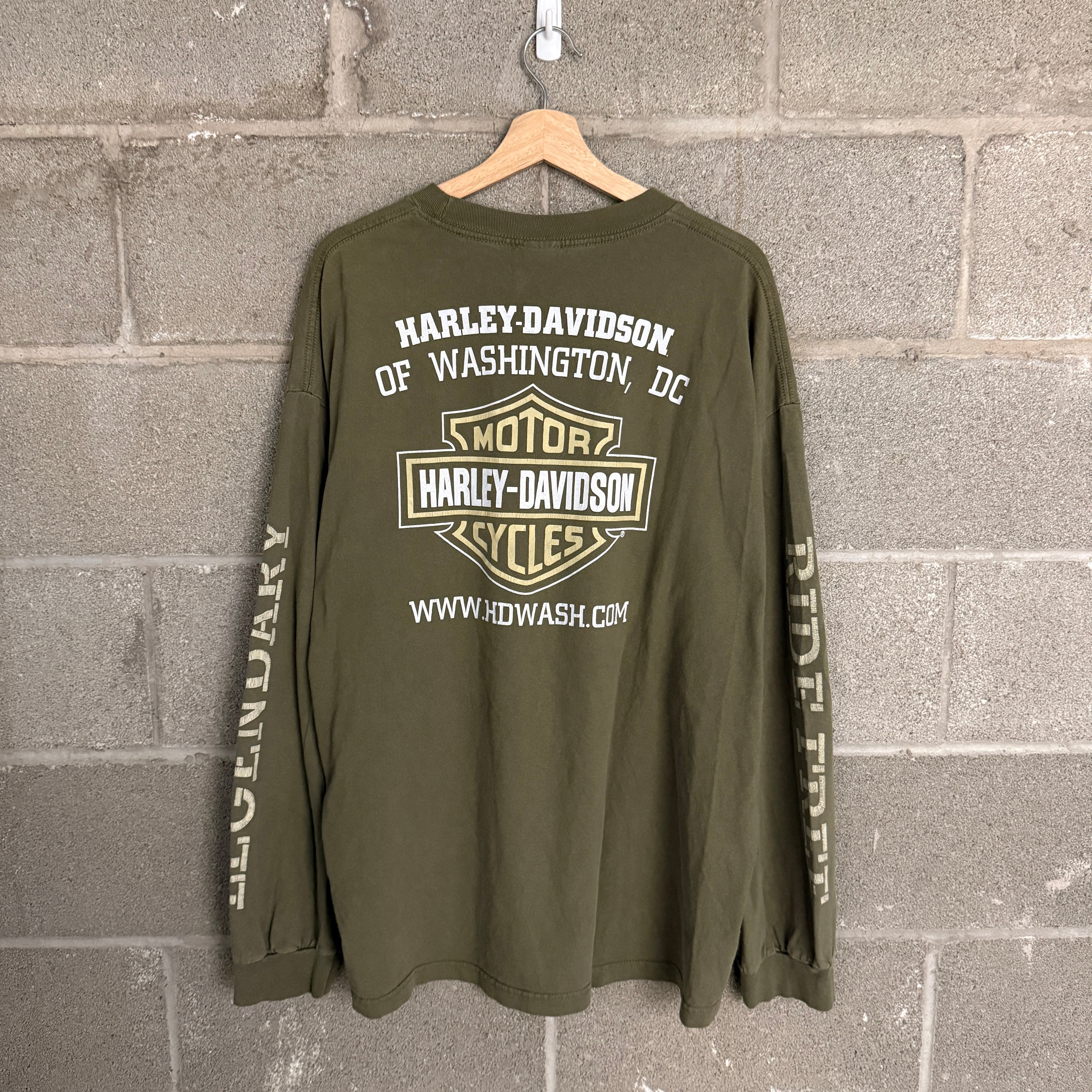 (2XL) Harley Davidson Ride Free
